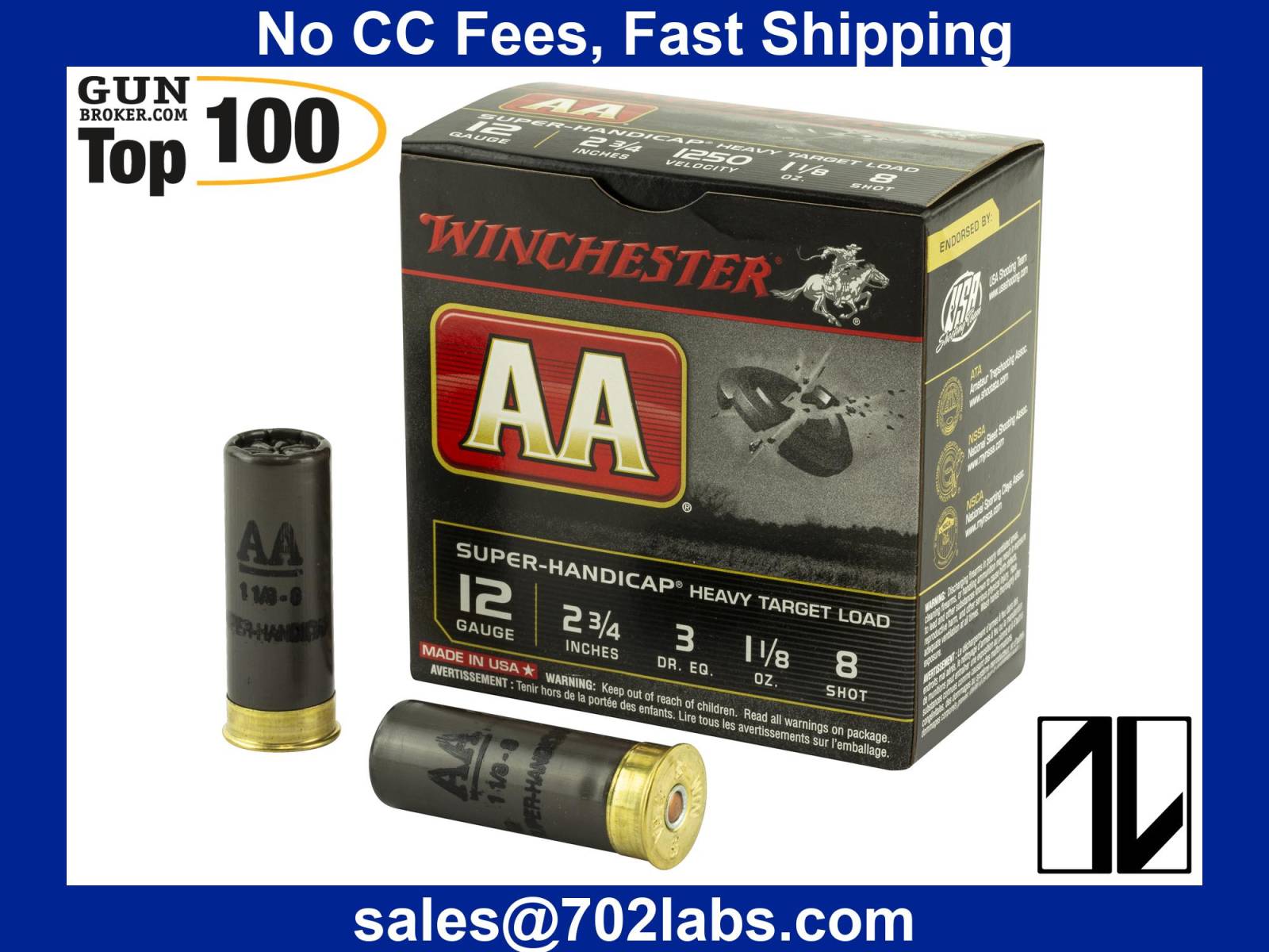 Winchester 12 Gauge 2.75" Shotgun Shells-img-0